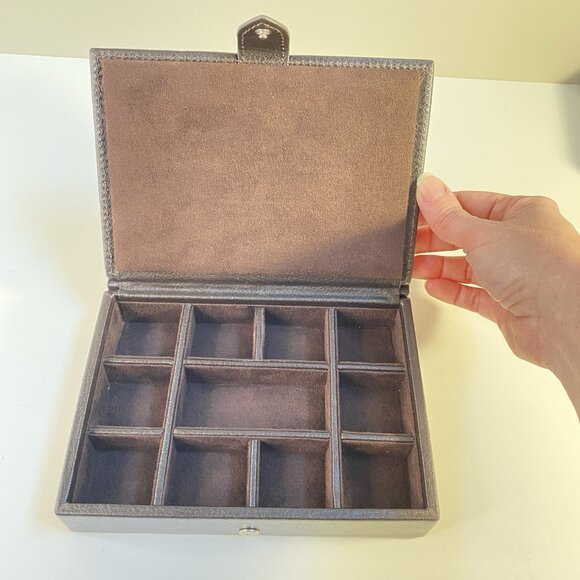 Wolf Watch Jewelry Box Case - Picture 1 of 16